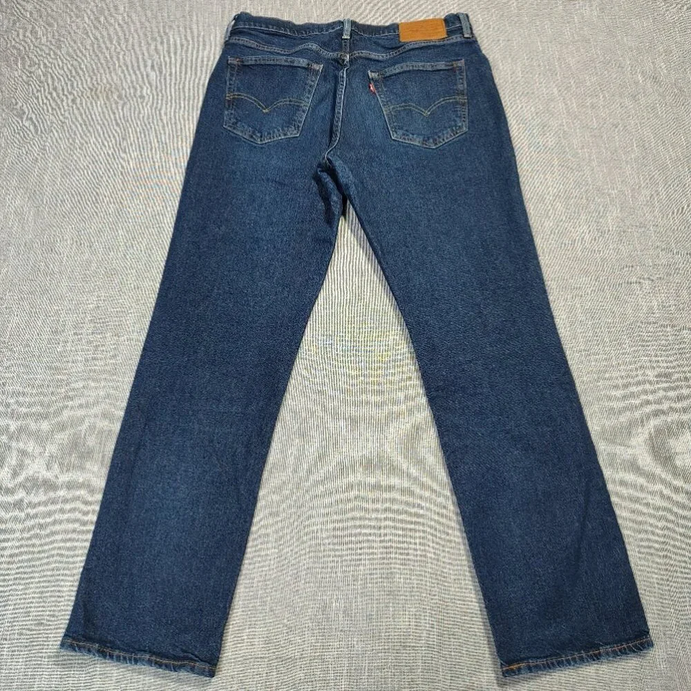 Levi's Premium Jeans Men's Size 34x32 Dark Wash Indigo 541 Athletic Tapered Leg‎